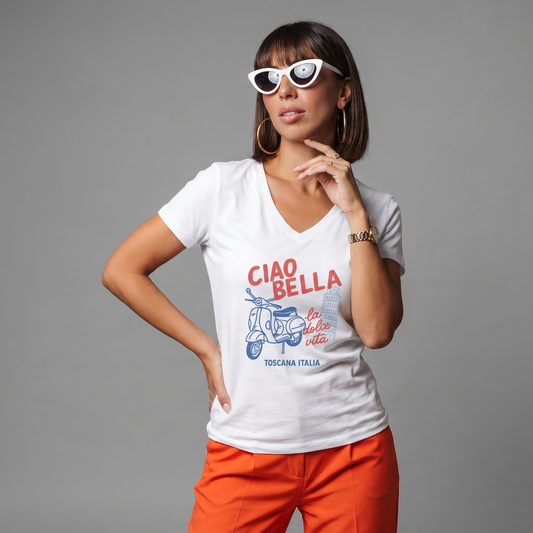 Ciao Bella - Super Soft V Neck