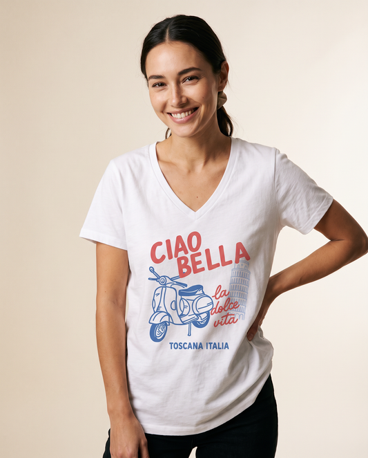 Ciao Bella - Super Soft V Neck
