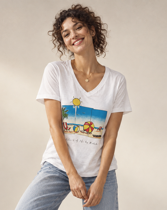 Colors Of Life - Super Soft V Neck