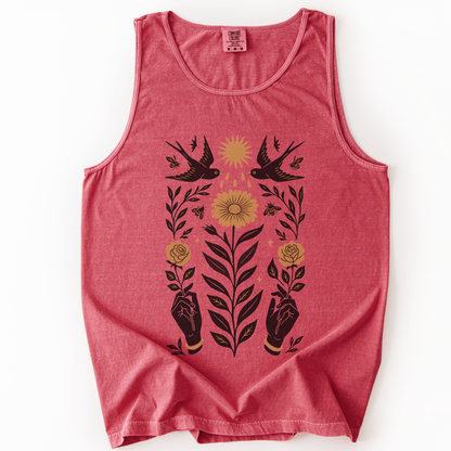 Sanctum Botanica - Comfort Colors Premium Tank Top