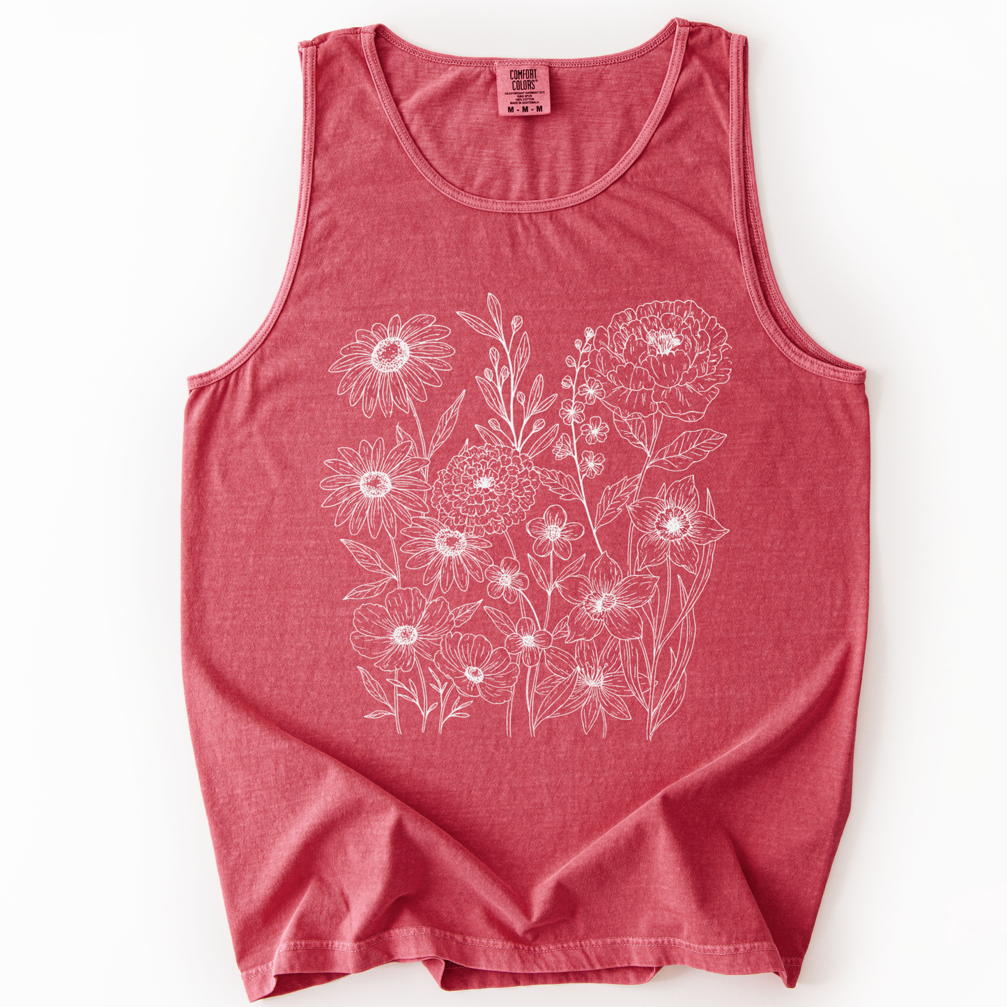 Petal Cartography - Comfort Colors Premium Tank Top