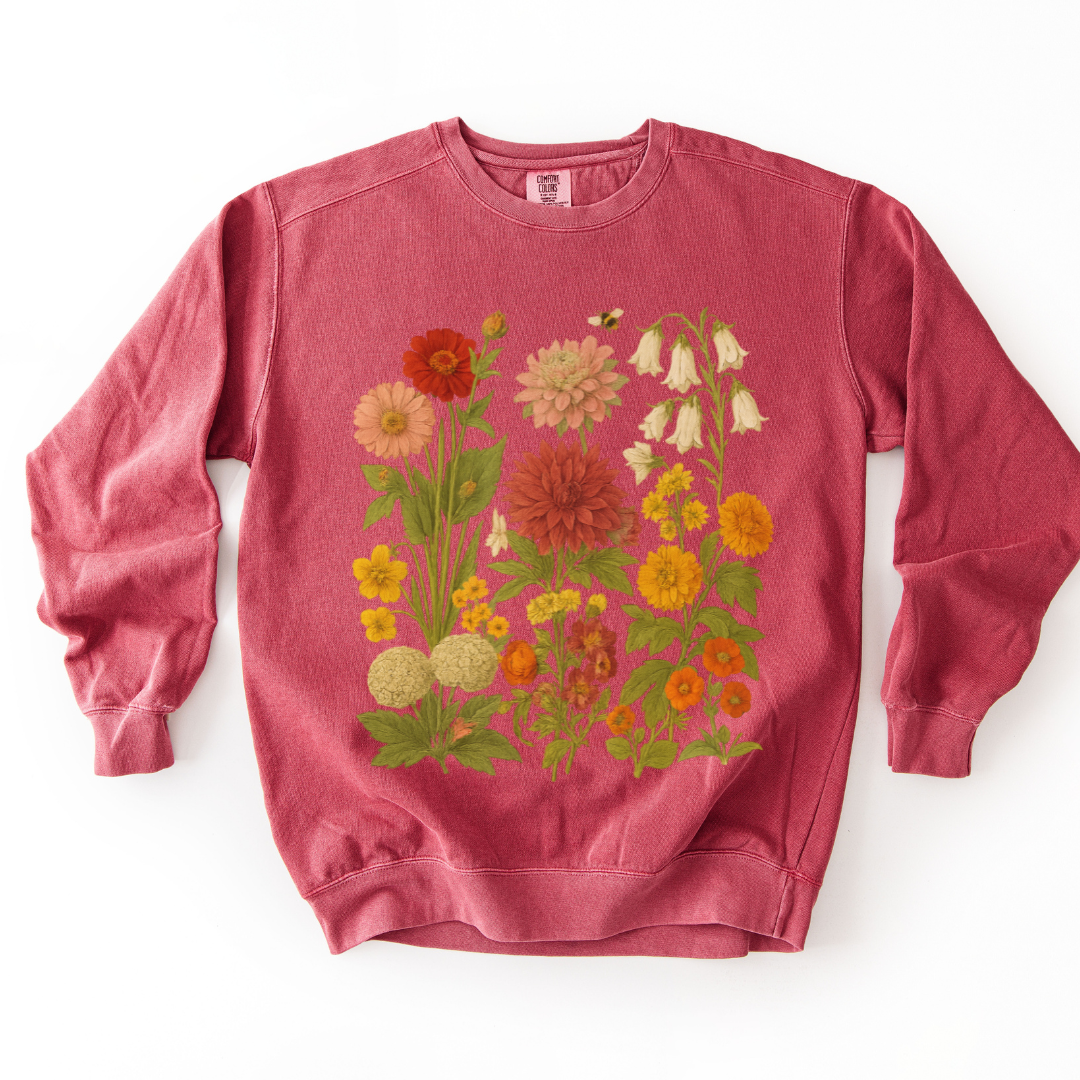Secret Garden - Comfort Colors Premium Heavyweight Sweatshirt