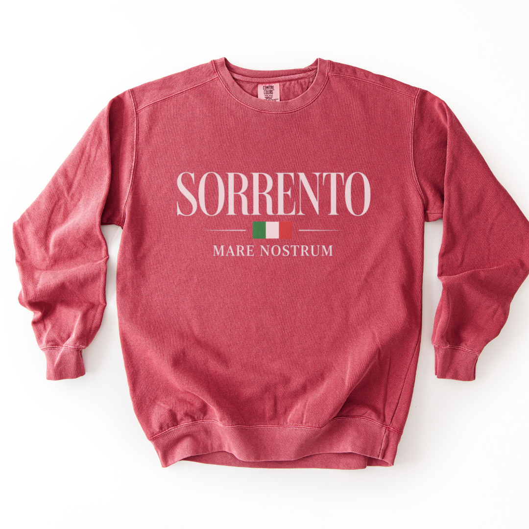 Sorrento - Comfort Colors Premium Heavyweight Sweatshirt