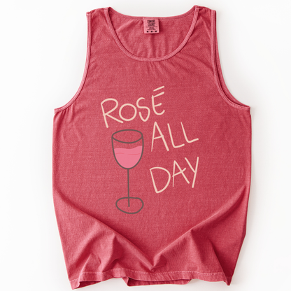 Rose All Day - Comfort Colors Premium Tank Top