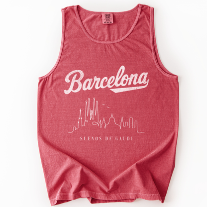 Barcelona - Comfort Colors Premium Tank Top