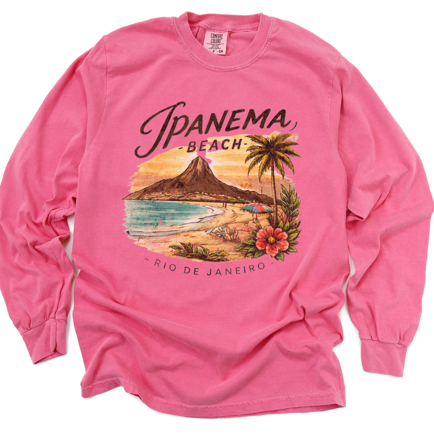 Ipanema - Comfort Colors Long Sleeve Premium T Shirt