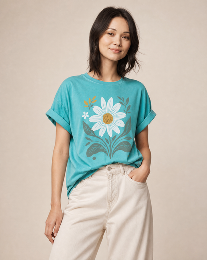 Daisy Days -  Comfort Colors Relaxed Fit Premium T Shirt