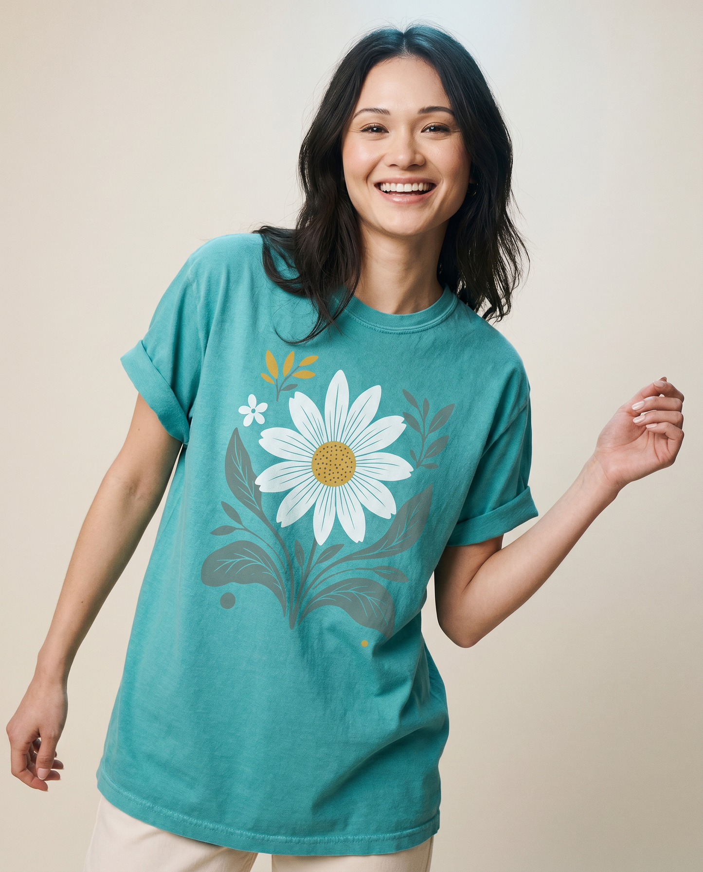 Daisy Days -  Comfort Colors Relaxed Fit Premium T Shirt