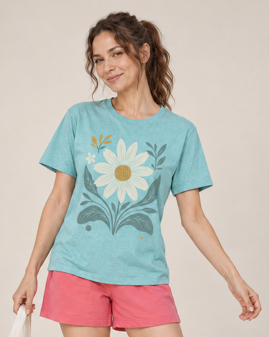 Daisy Days - Bella Canvas Super Soft Straight Cut T shirt