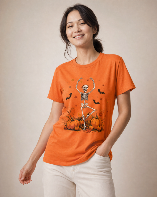Dancing in the Pumpkin Patch - Bella Canvas Super Soft Straight Cut T shirt