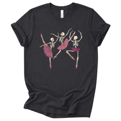 Skeleton Patch - Bella Canvas Super Soft Straight Cut T shirt