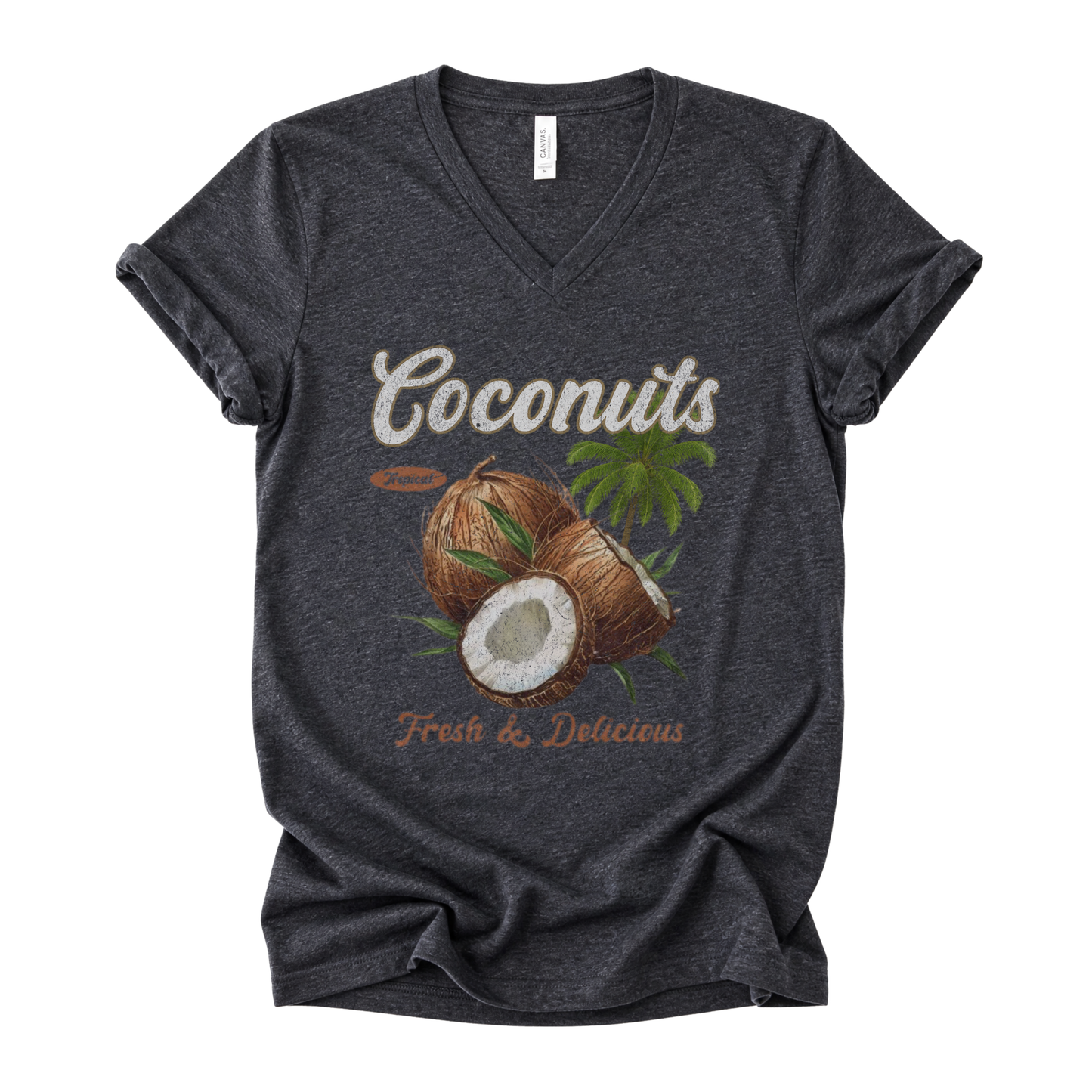 Coconuts - Short Sleeve V-Neck Tee