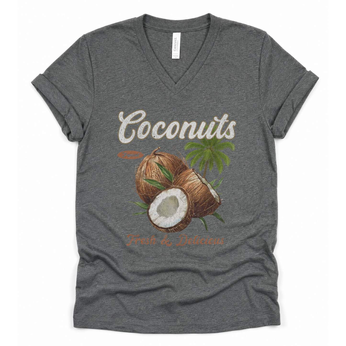 Coconuts - Short Sleeve V-Neck Tee