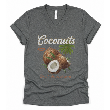 Coconuts - Short Sleeve V-Neck Tee