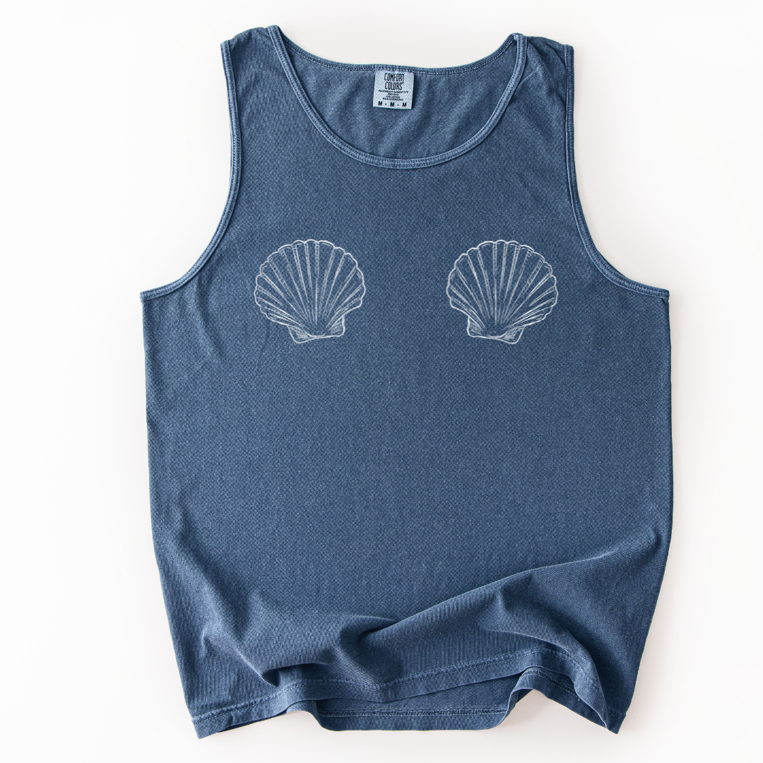 She Shells - Comfort Colors Premium Tank Top