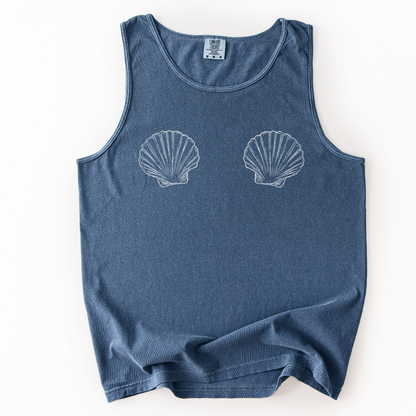 She Shells - Comfort Colors Premium Tank Top
