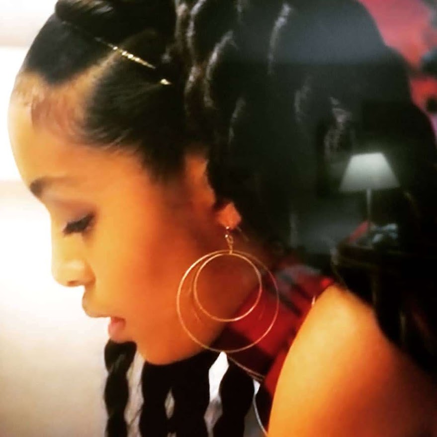 Brass Graduated Circle Dangle Earrings, Worn By Yara Shahidi