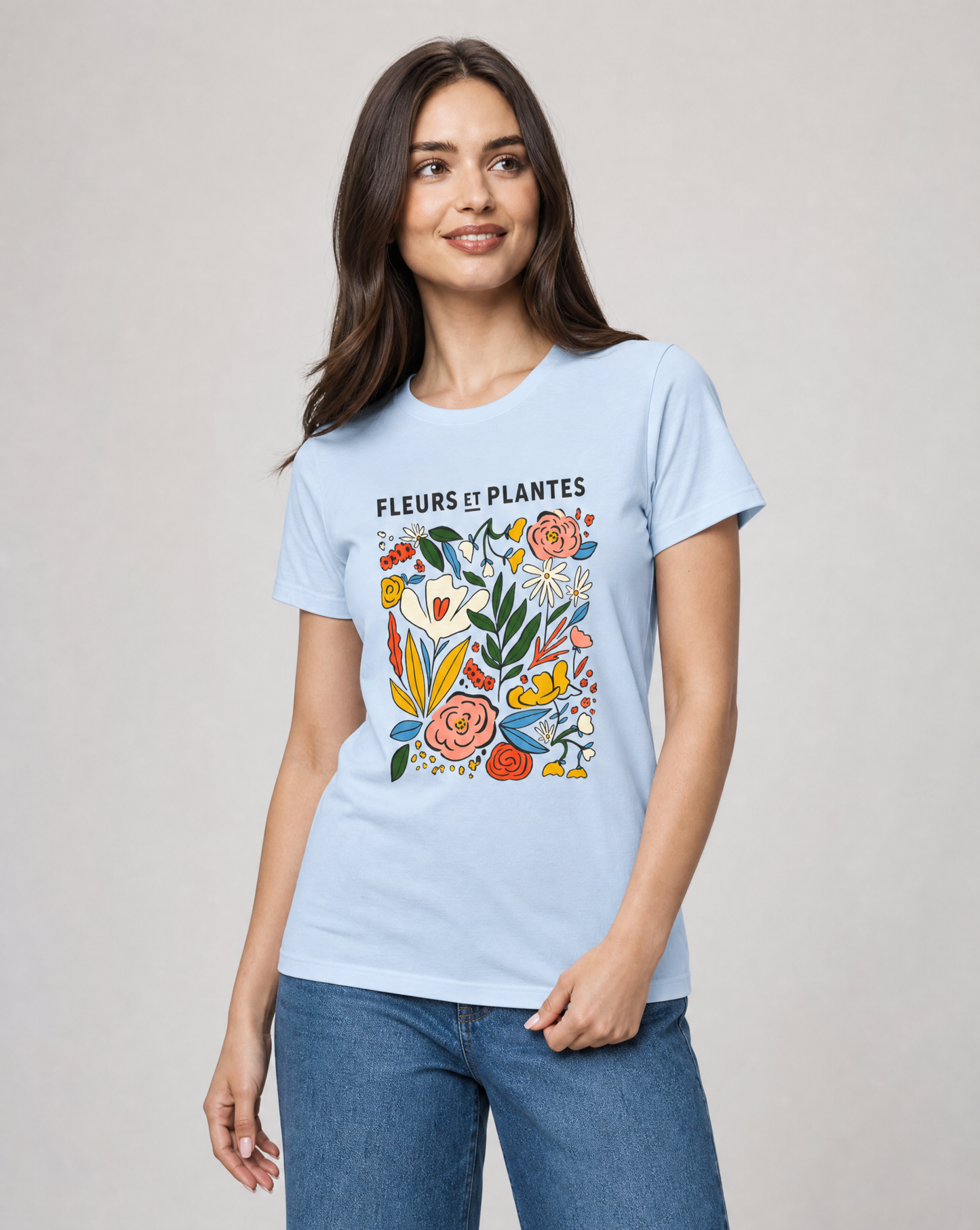 Fleurs Et Plantes - Women's Softstyle Tee
