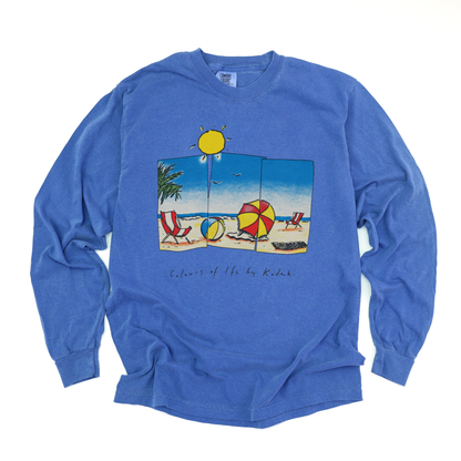 Colors of Life - Comfort Colors Long Sleeve Premium T Shirt