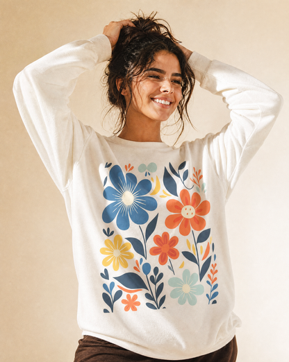 Floral Riot - Comfort Colors Premium Long Sleeve T Shirt