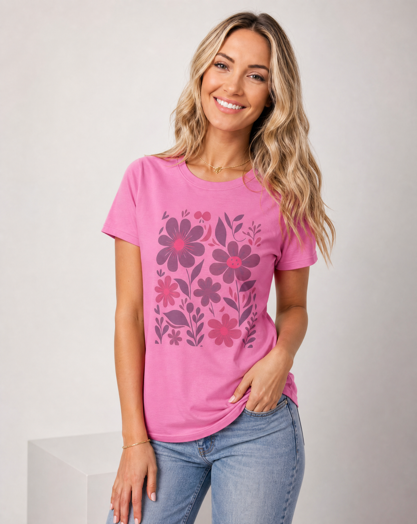 Floral Riot - Women's Softstyle Tee