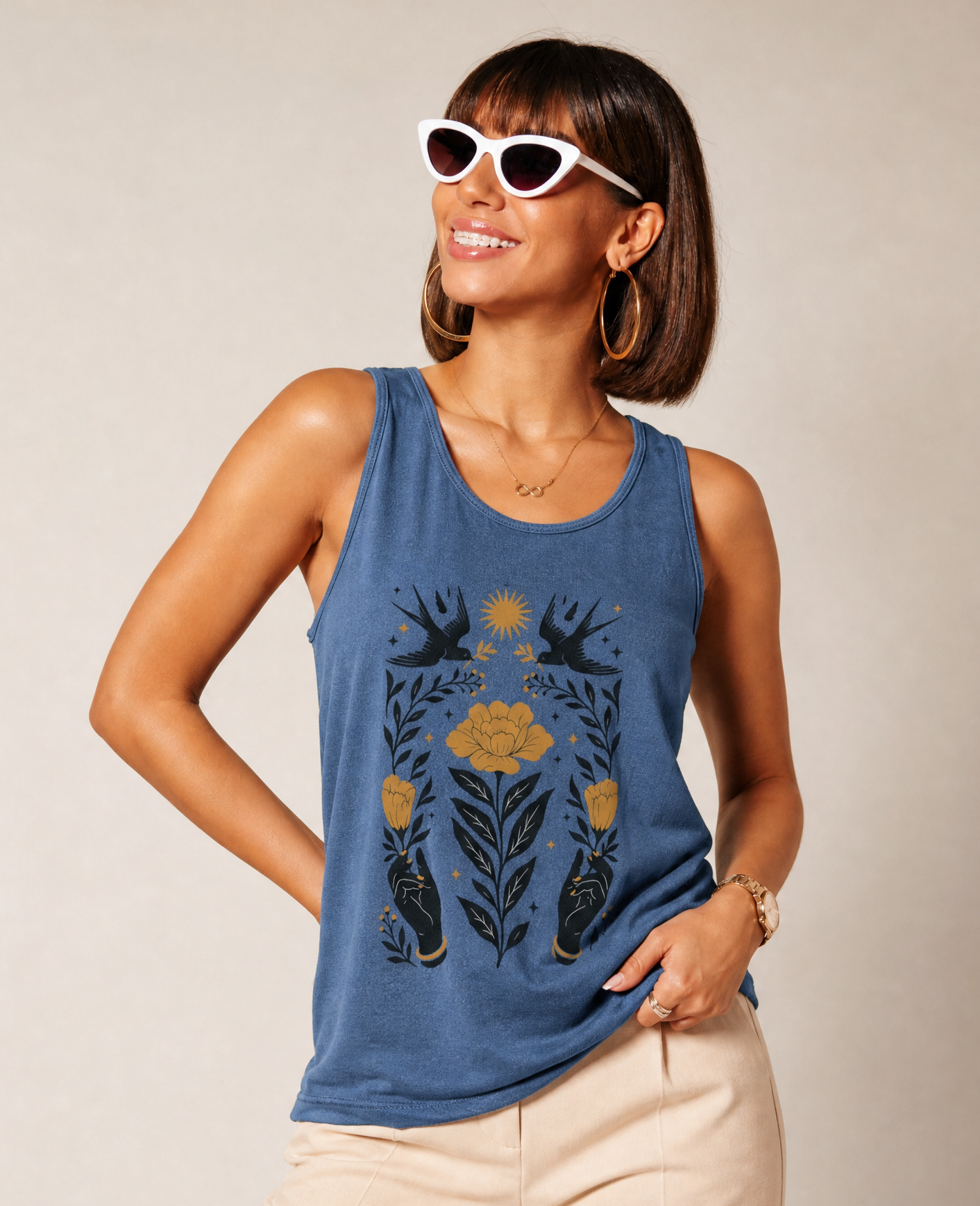 Floram Vitae - Comfort Colors Premium Tank Top