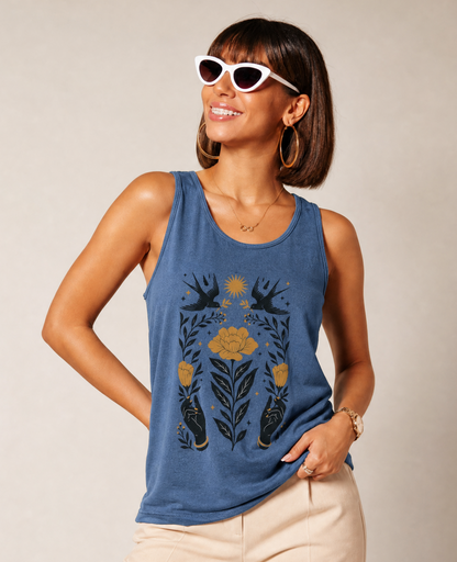 Floram Vitae - Comfort Colors Premium Tank Top