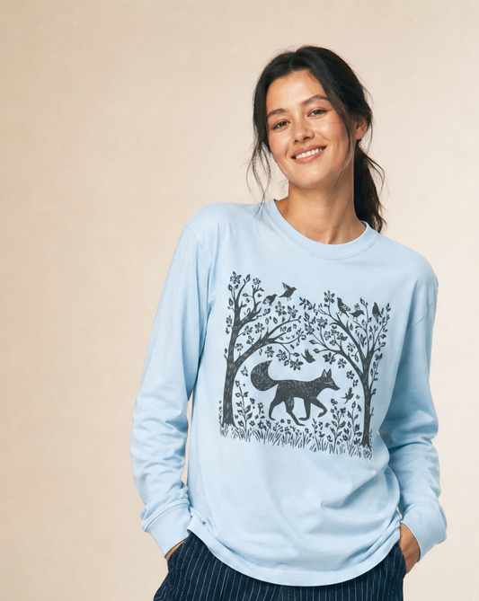 Foxtrot - Comfort Colors Long Sleeve Premium T Shirt