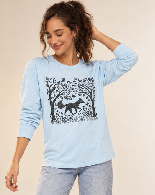 Foxtrot - Comfort Colors Long Sleeve Premium T Shirt