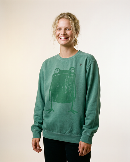 Frog - Comfort Colors Premium Heavyweight Sweatshirt