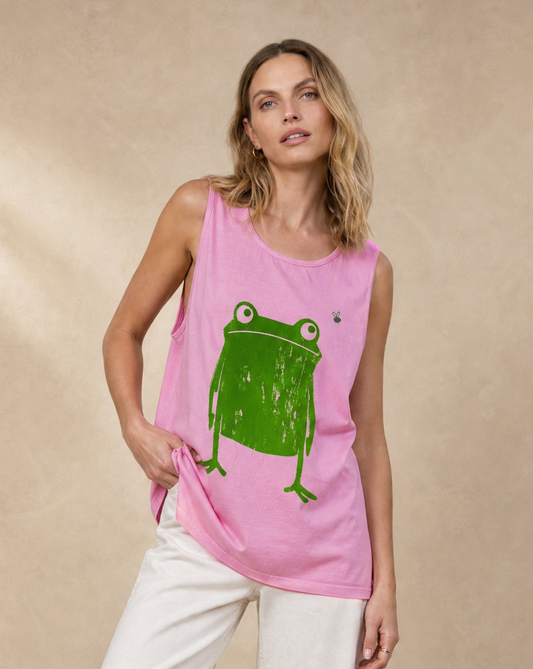 Frog - Comfort Colors Premium Tank Top