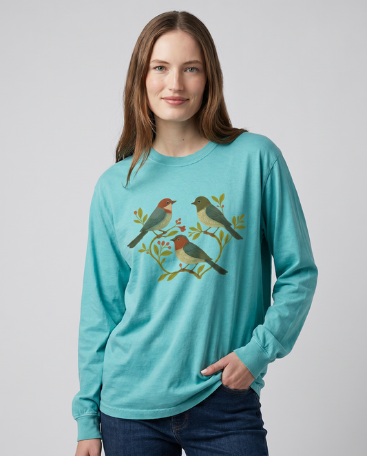 Garden Chorus - Comfort Colors Premium Long Sleeve T Shirt