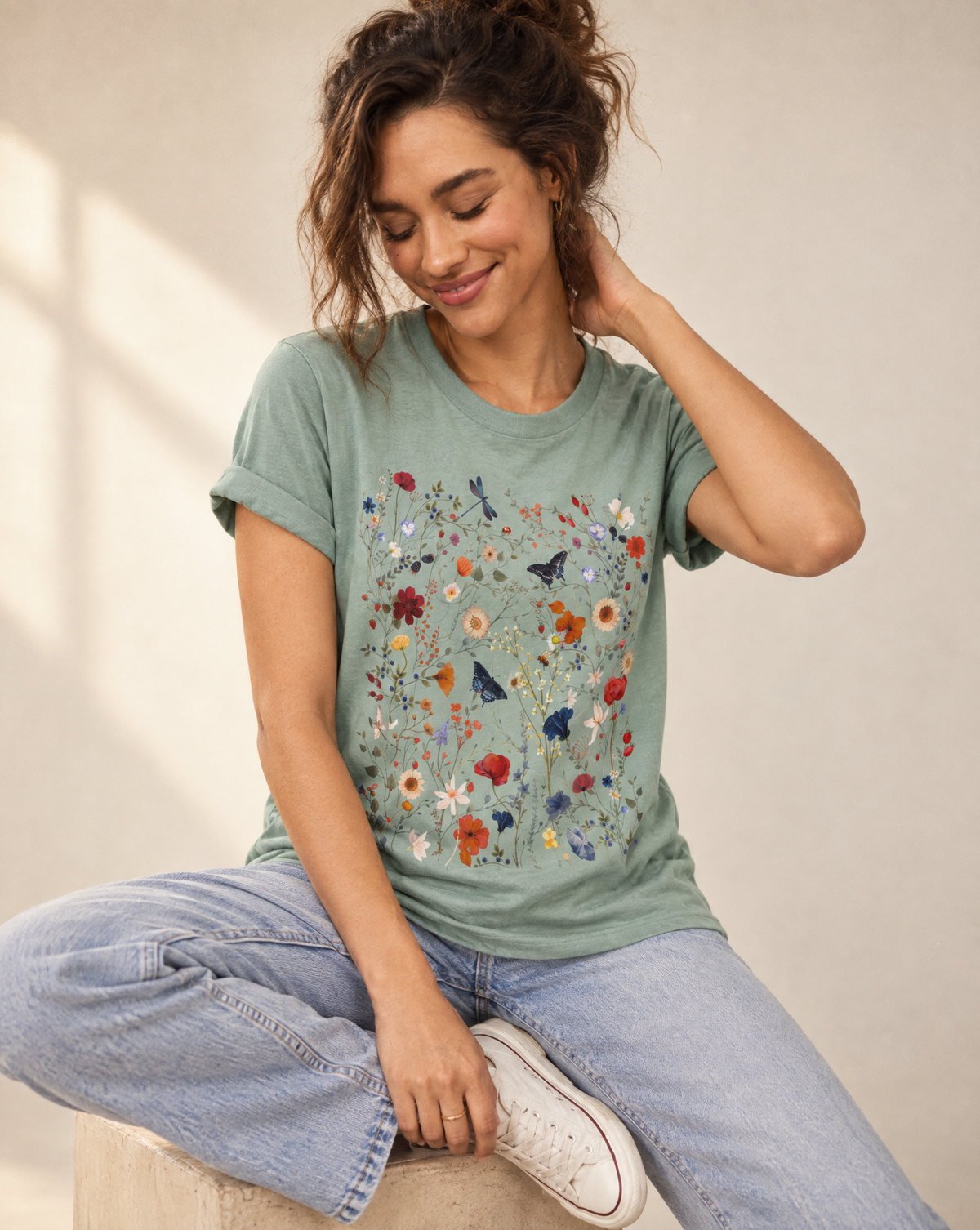 Garden of Joy - Bella Canvas Super Soft Straight Cut T shirt