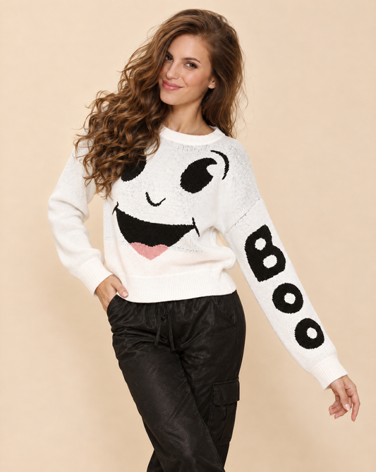 Ghost Halloween Sweater