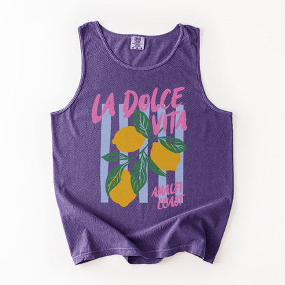 La Dolce Vita - Comfort Colors Premium Tank Top