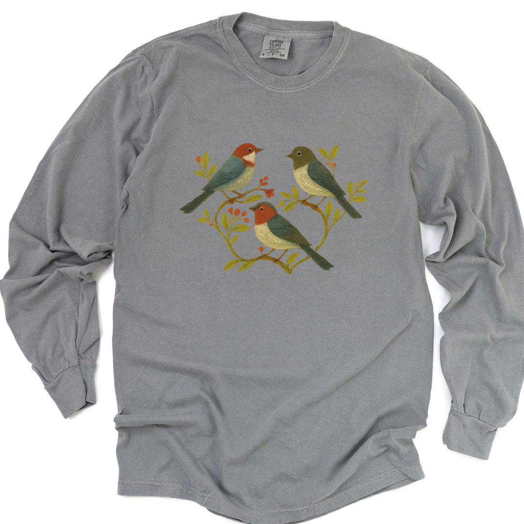 Garden Chorus - Comfort Colors Premium Long Sleeve T Shirt