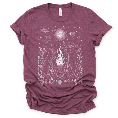 Midnight Meowgic - Bella Canvas Super Soft T Shirt