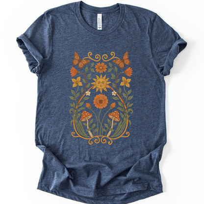 Golden Butterfly - Bella Canvas Super Soft Standard Fit T Shirt