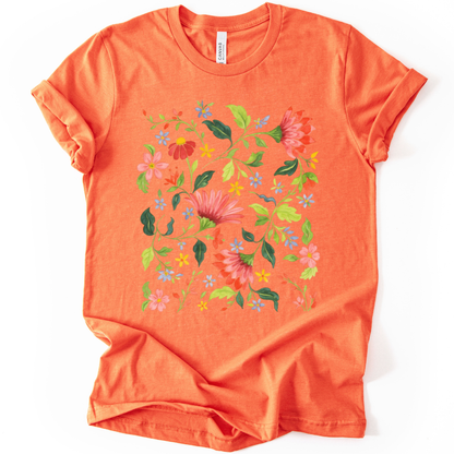 Botanical Bliss - Bella Canvas Super Soft T Shirt