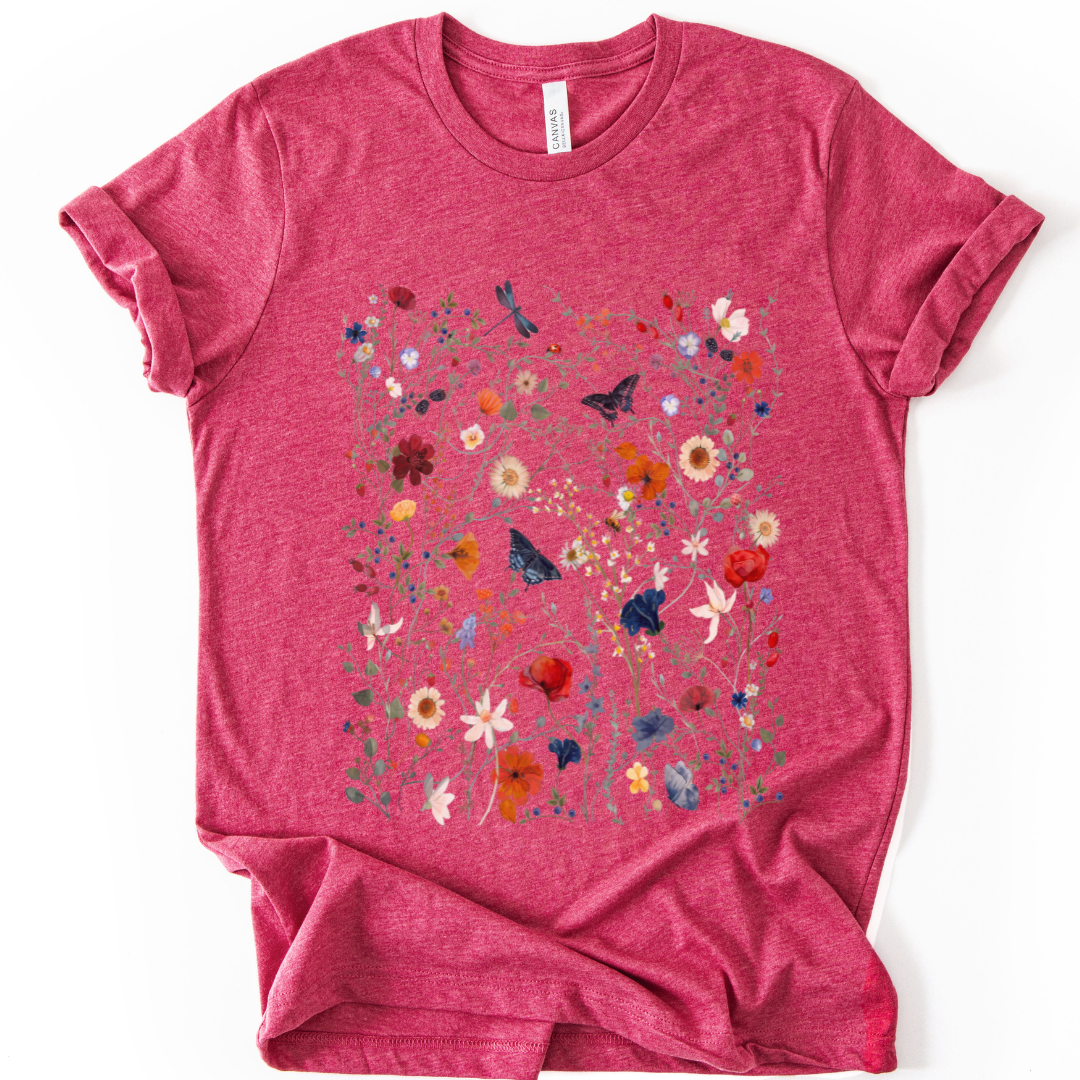 Garden of Joy - Bella Canvas Super Soft Straight Cut T shirt