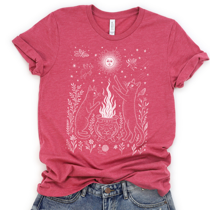 Midnight Meowgic - Bella Canvas Super Soft T Shirt
