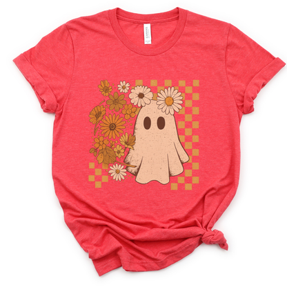 Floral Ghost - Bella Canvas Super Soft T Shirt