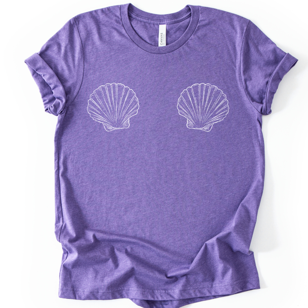 She Shells - Bella Canvas Super Soft Fitted T Shirt
