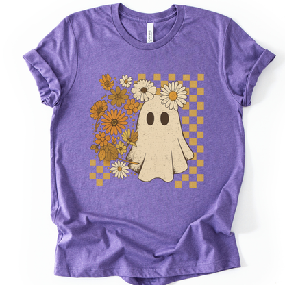 Floral Ghost - Bella Canvas Super Soft T Shirt