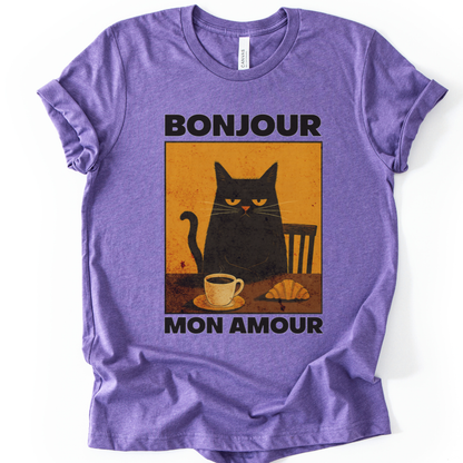 Bonjour Mon Amour - Bella Canvas Super Soft T Shirt