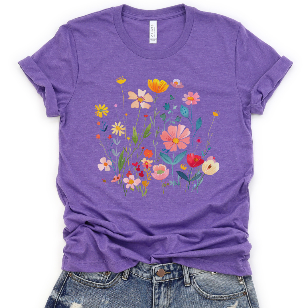 Wilderness Of Color - Bella Canvas Super Soft Fitted T Shirt