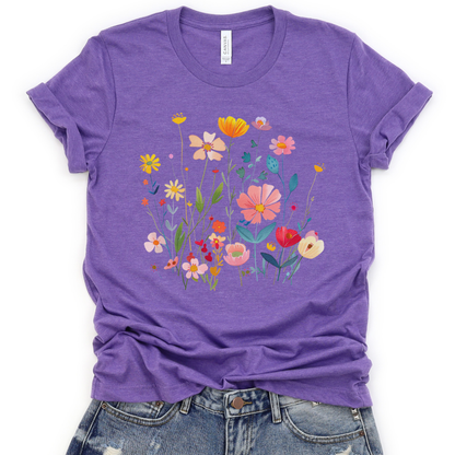 Wilderness Of Color - Bella Canvas Super Soft Fitted T Shirt