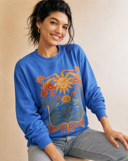 Helia's Garden - Comfort Colors Premium Long Sleeve T Shirt