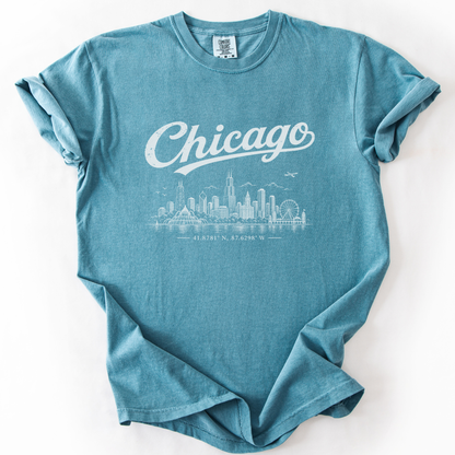 Chicago - Comfort Colors Relaxed Fit Premium T Shirt