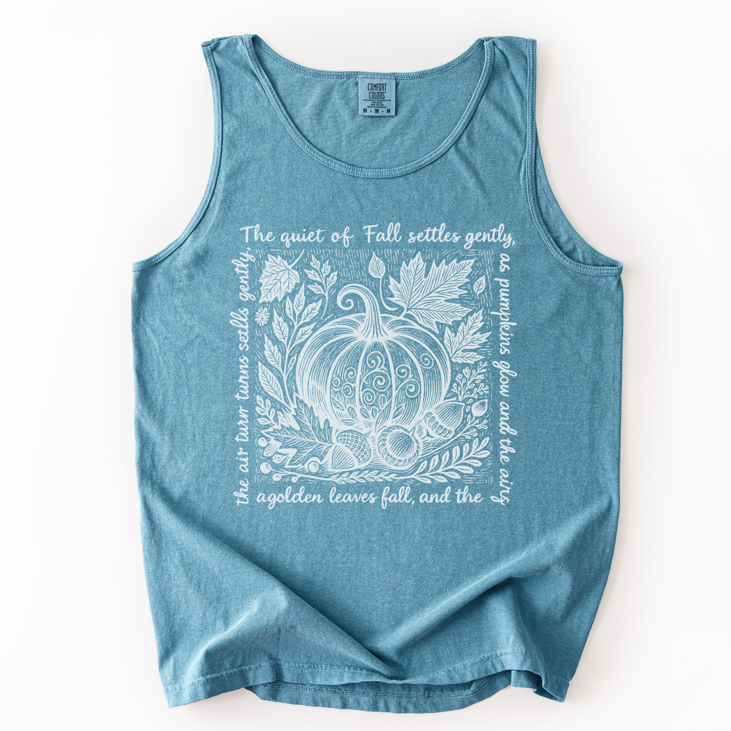 The Quiet Of Fall - Comfort Colors Premium Tank Top